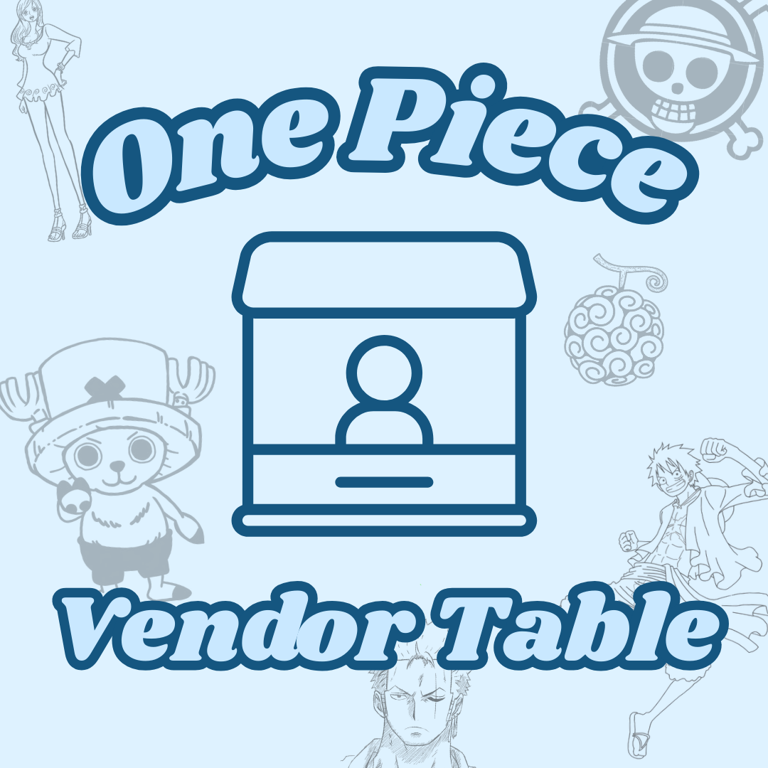 8FT ONE PIECE ONLY Vendor Table for January