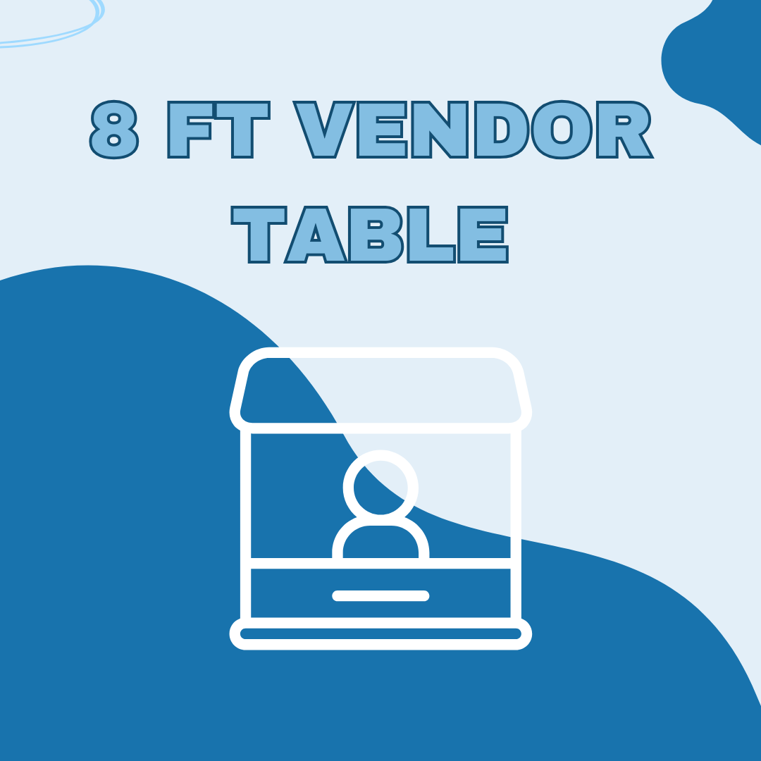 8 FT SPORTS Vendor Table for December 6-7th (NO POKEMON ARE ALLOWED WE WILL BE CHECKING! AND WE WILL REMOVE YOU FROM THE SHOW, Email to be on the Pokemon waitlist)