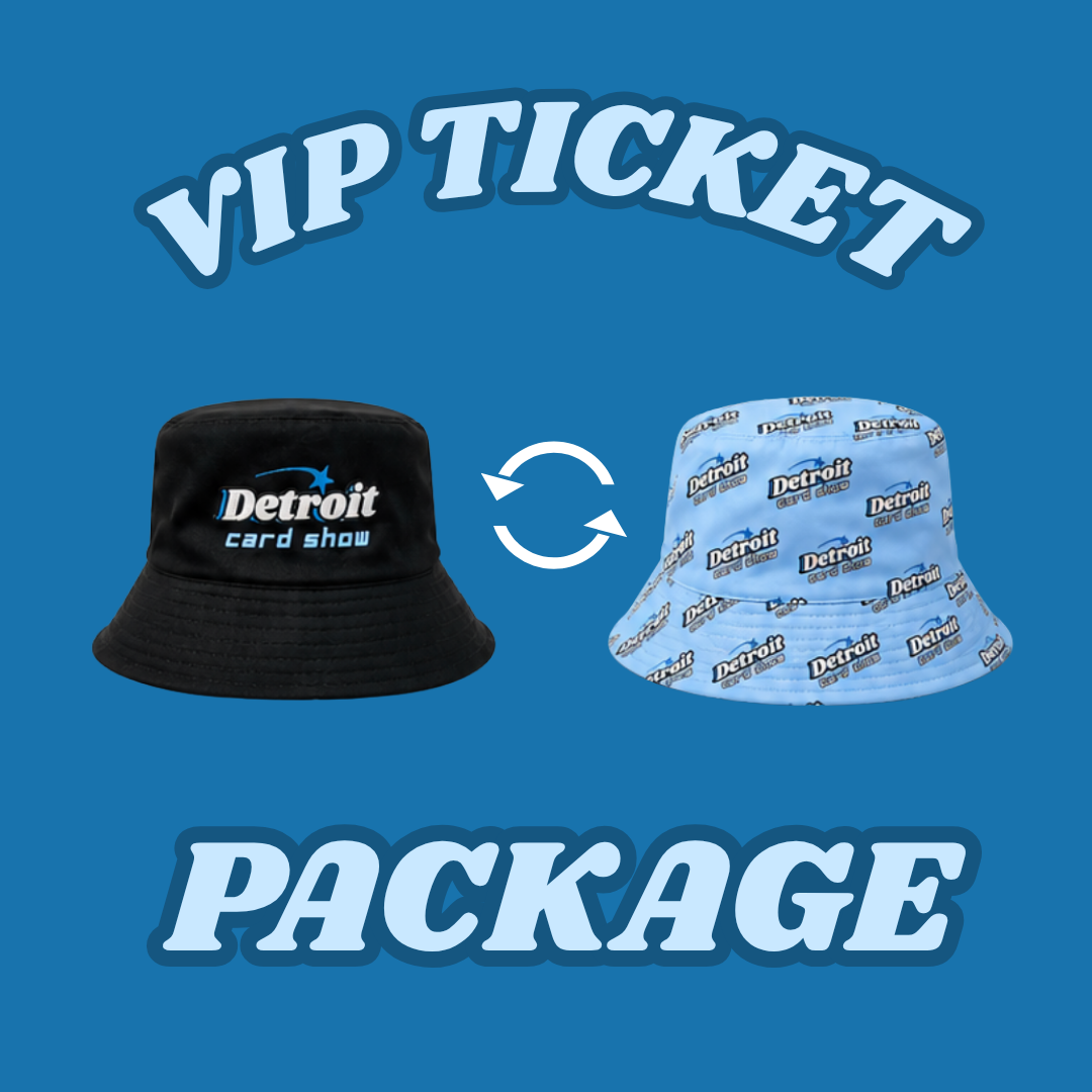 Detroit Card Show VIP Package July 18th (Please note: Kids will need a VIP ticket too! Kids under 12 are only free during General Admission hours)