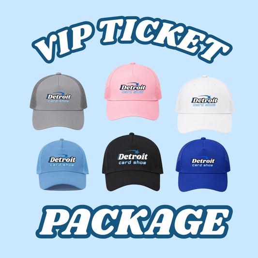 Detroit Card Show VIP Package June 6th (Please note: Kids will need a VIP ticket too! Kids under 12 are only free during General Admission hours)